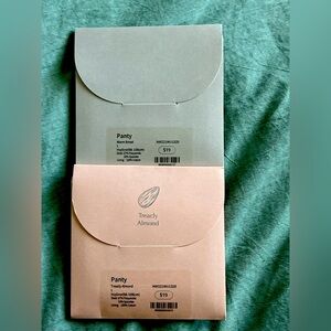 Barely Zero NEIWAU panties-NWT; size L; 2 pairs